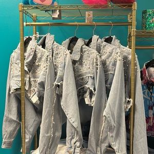 Pearl Jean over the shoulder jacket